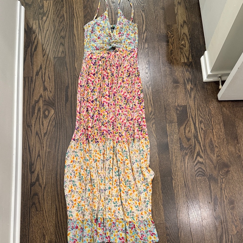 Angie Multicolor Floral Dress